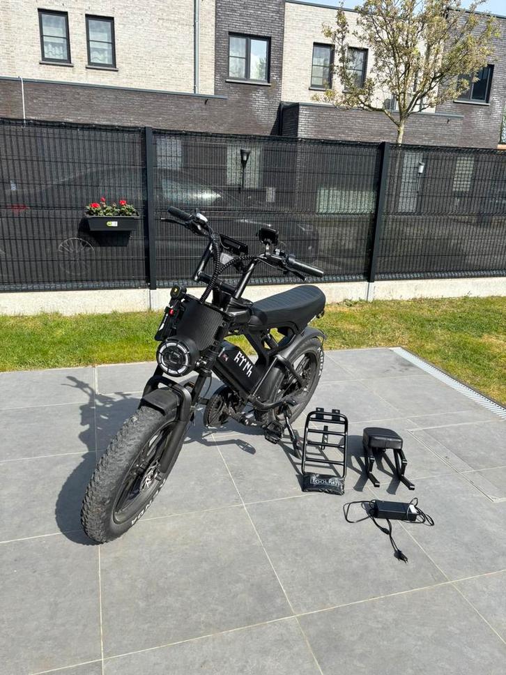 Fatbike V20 pro, Vélos & Vélomoteurs, Vélos électriques, Comme neuf, Autres marques, 51 à 55 cm, 50 km par batterie ou plus, Enlèvement