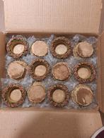 nieuw; doos met 12 kaarsenhouders, Ophalen of Verzenden, Nieuw, Bruin, Kandelaar