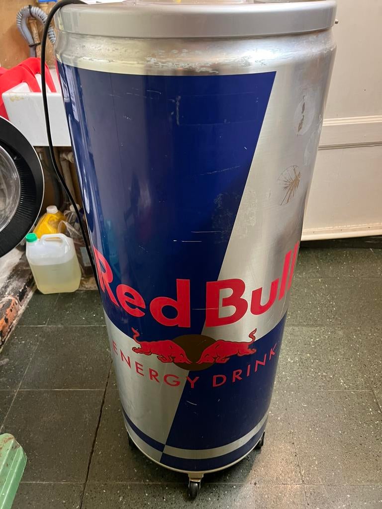 Red Bull koeler / koelkast voor mancave of horeca, Ophalen, Zo goed als nieuw