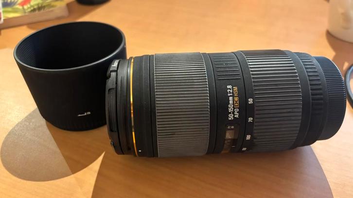 Sigma 50-150mm F2.8 EX DC APO HSM, TV, Hi-fi & Vidéo, Photo | Lentilles & Objectifs, Utilisé, Téléobjectif, Zoom, Enlèvement