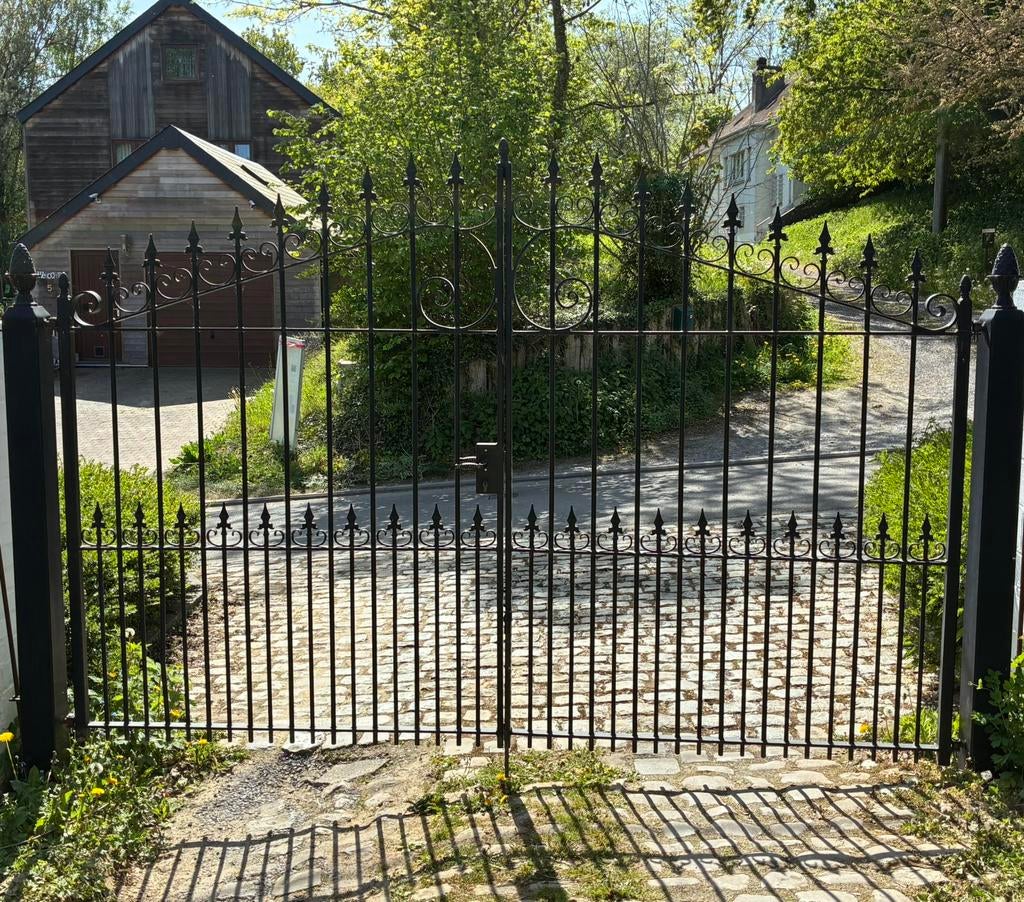 Portail fer forgé, Enlèvement, Comme neuf, Fer