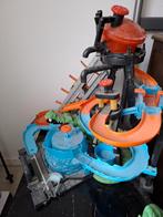 Waterbaan voor speelgoedauto's, Ophalen