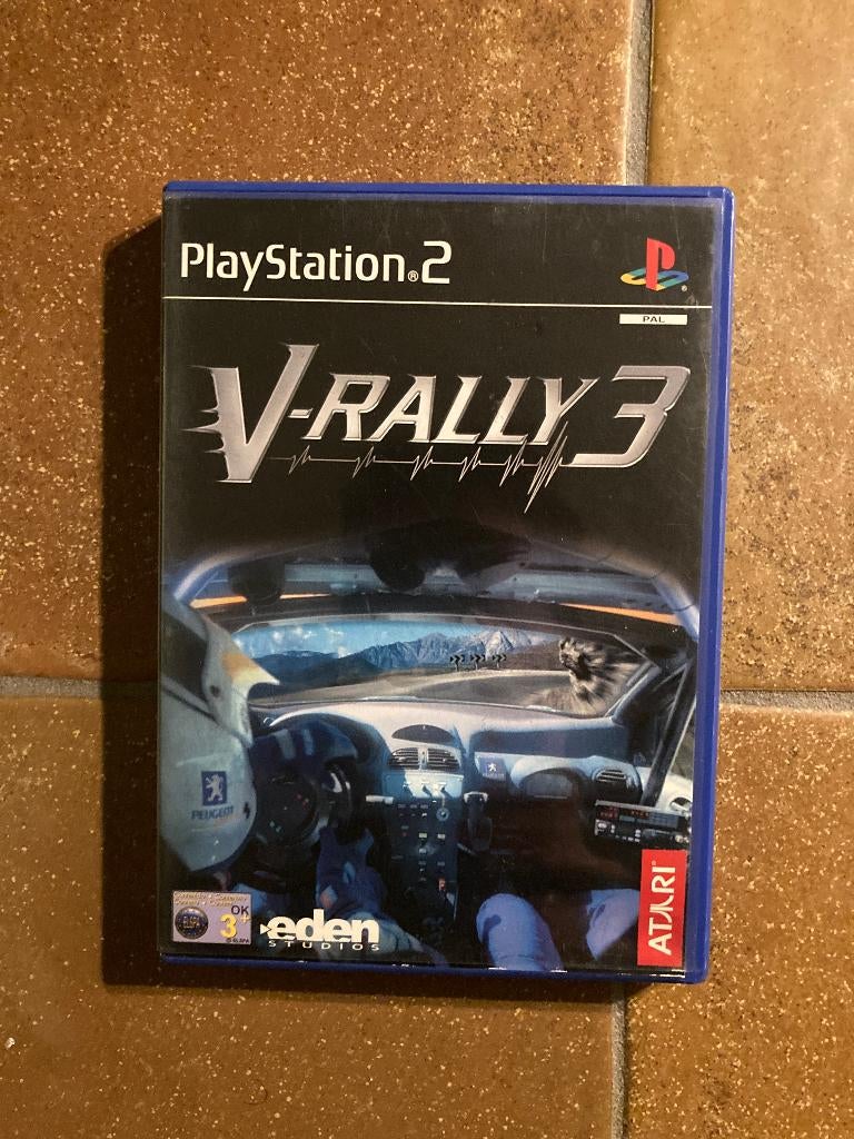 V-Rally 3 (PS2), Gebruikt, Racen en Vliegen, Ophalen of Verzenden, 3 spelers of meer