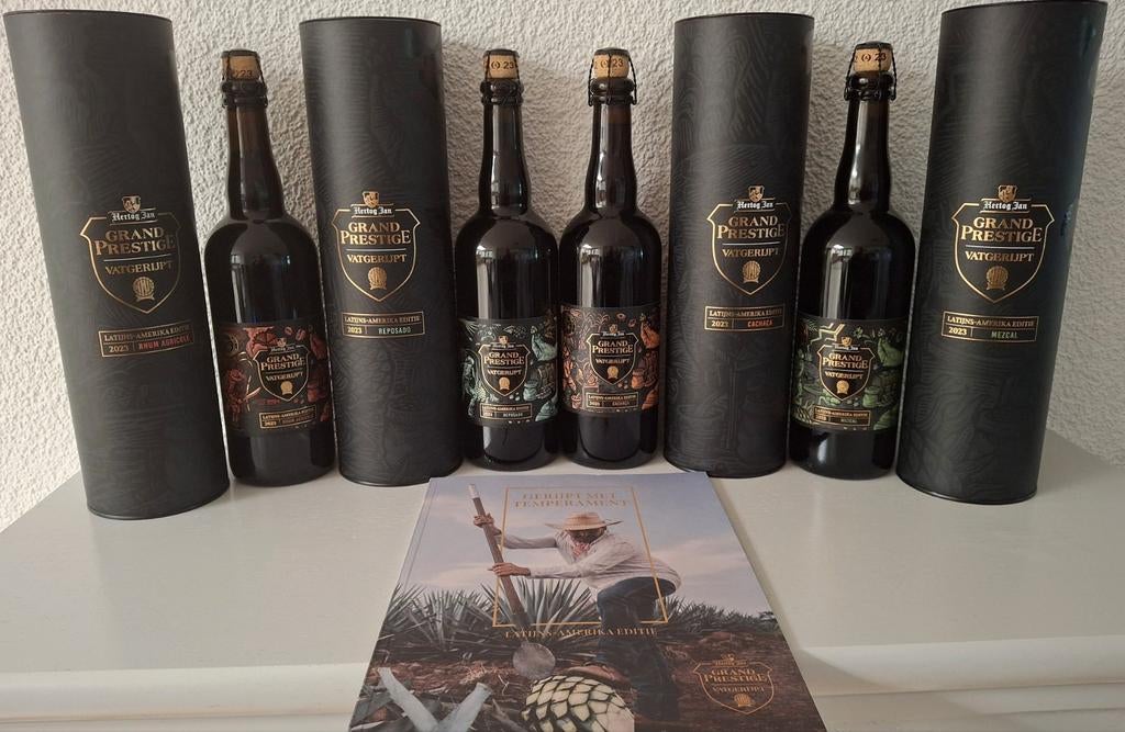 Hertog Jan Grand Prestige Vatgerijpt 2023 Latijns-Amerika, Collections, Marques de bière, Neuf, Bouteille(s), Hertog Jan, Enlèvement ou Envoi