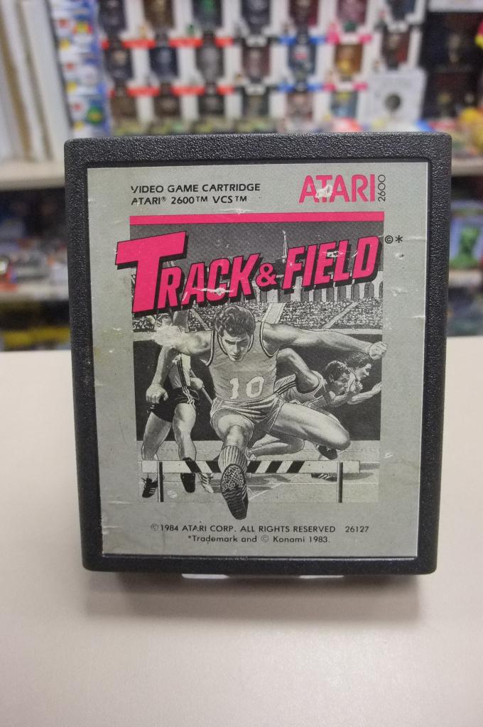 track & field (cart only) atari 2600, Games en Spelcomputers, Games | Atari, Gebruikt, Atari, Ophalen of Verzenden, Vanaf 3 jaar