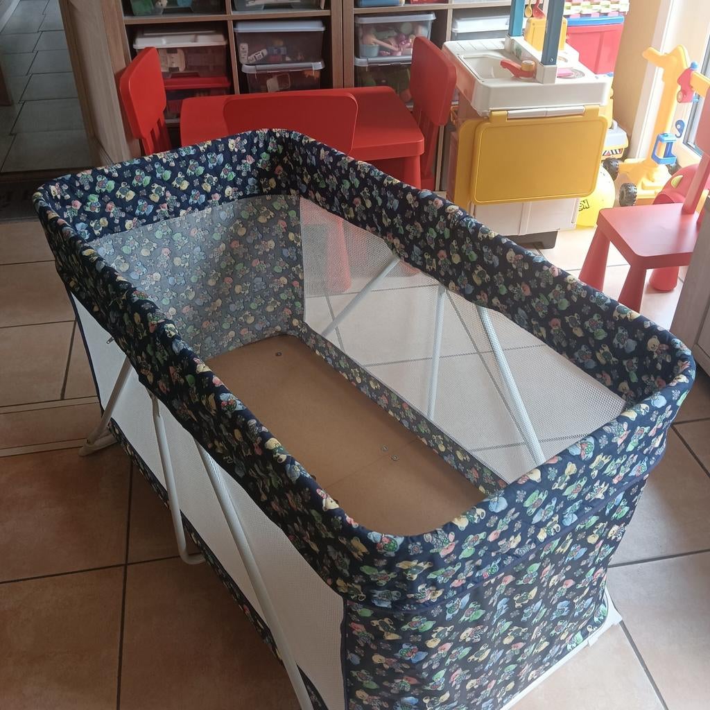 Lit pliable pour enfant, 60 x 120 cm + matelas., Enfants & Bébés, Enlèvement, Comme neuf, Autres types