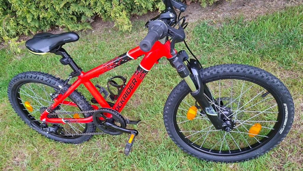 Vtt vélo enfants Rockrider 20p 6 vit. Comme neuf, Vélos & Vélomoteurs, Enlèvement, Rockrider, Frein à disque, Comme neuf