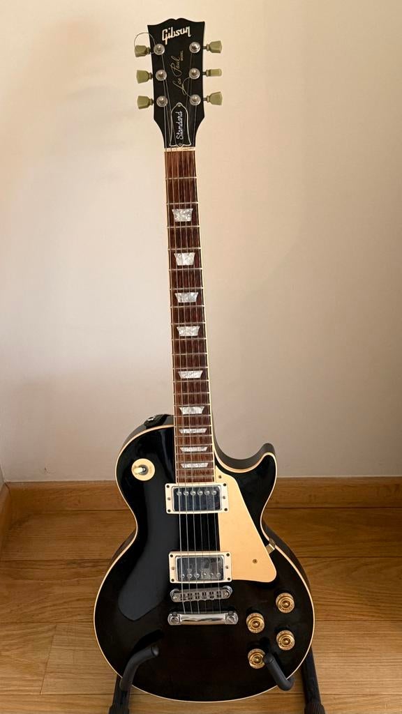 Gibson Les Paul Standard 1995 Black, Muziek en Instrumenten, Ophalen, Gebruikt, Solid body, Gibson