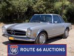 Mercedes-Benz 280 SL | 1969 | Route 66 Auctions, Auto's, Zwart, Mercedes-Benz, Bedrijf, Handgeschakeld