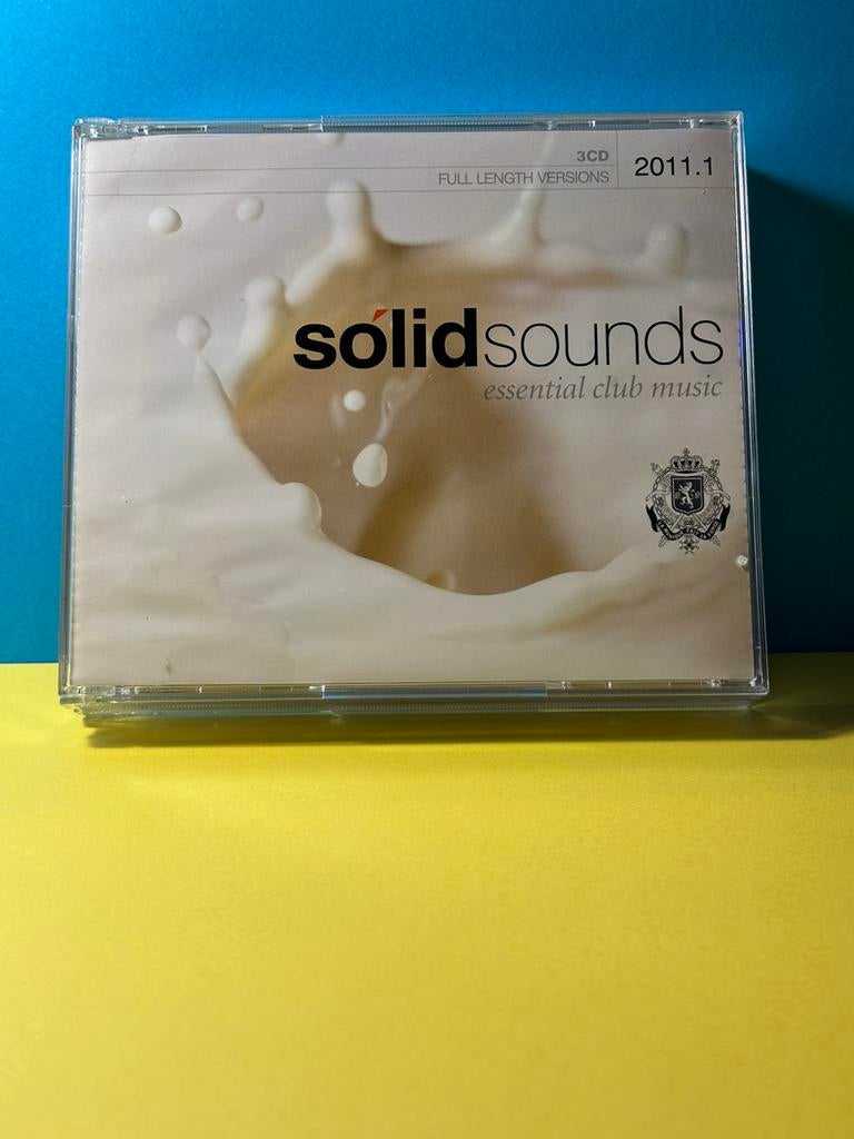 Solid sounds 2011.1 / 3cd box zeldzaam exemplaar, Verzenden