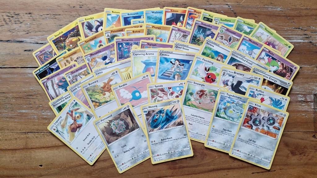 Pokémon kaarten – 50 stuks - NM | Silvert Tempest - 2, Ophalen of Verzenden, Zo goed als nieuw, Meerdere kaarten