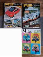 Lot 3 revues RS magazine PORSCHE Miles, Enlèvement ou Envoi, Utilisé, Porsche