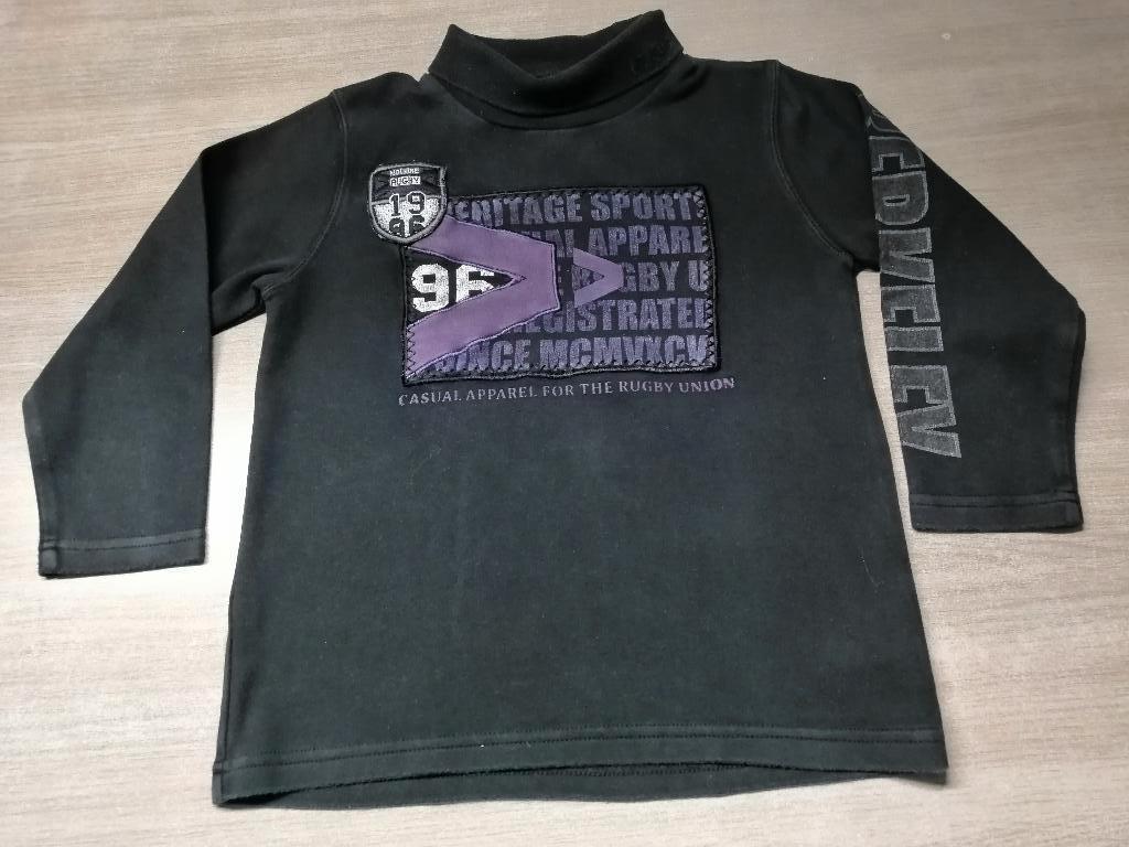 zwart koltruitje tim moore JBC mt 122, Kinderen en Baby's, Kinderkleding | Maat 122, Ophalen of Verzenden, Zo goed als nieuw, Shirt of Longsleeve