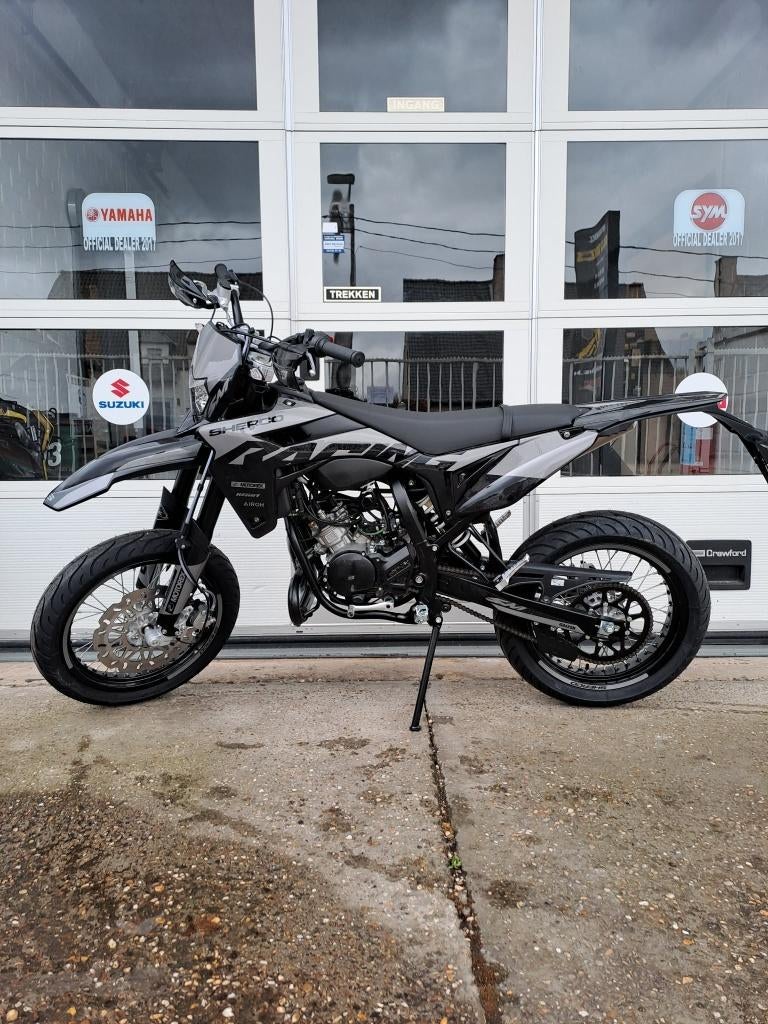 Sherco SM-RS 50 Black Moon Nieuw, 6 versnellingen, Nieuw, 49 cc, Ophalen