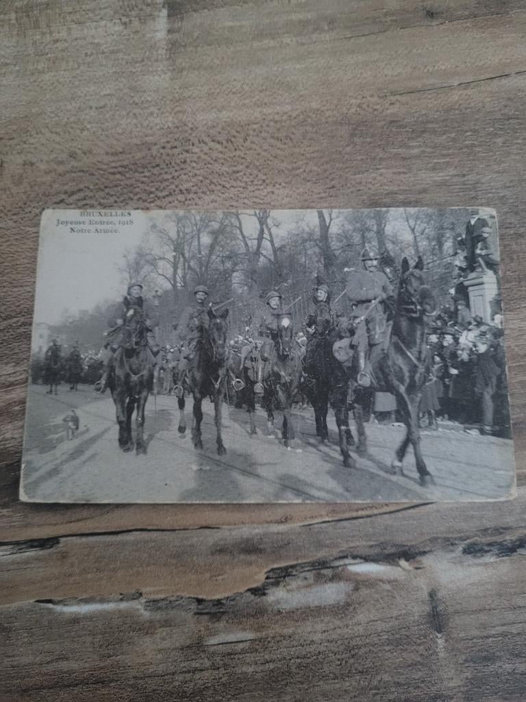 Bruxelles - Joyeuse Entrée, 1918 - Notre Armée, Ophalen of Verzenden