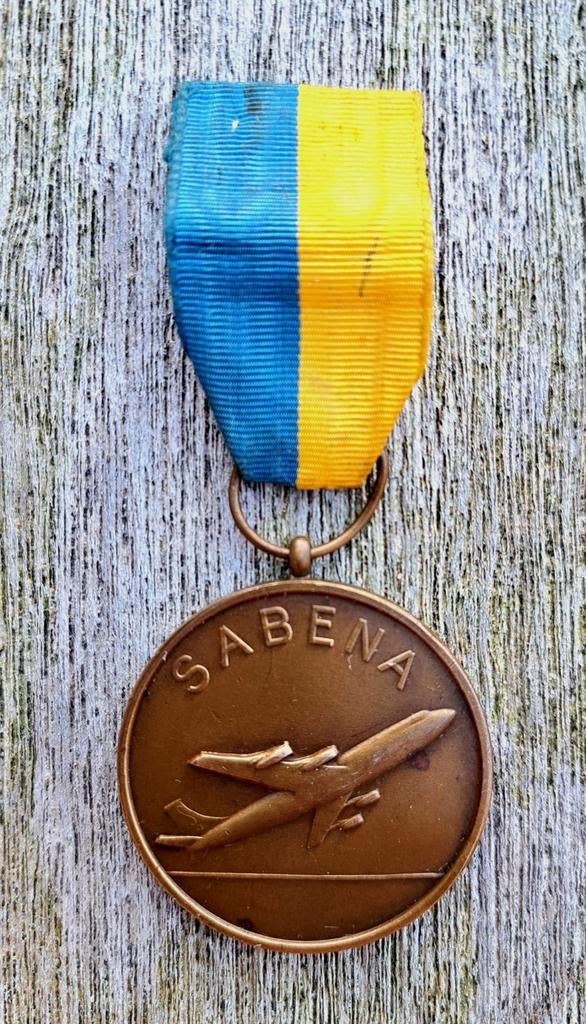 Rare médaille SABENA Indépendance du CONGO 30 juin 1960, Collections, Souvenirs Sabena