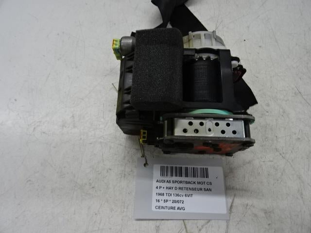 CEINTURE DE SECURITE AVANT GAUCHE Audi A5 Sportback (8TA), Utilisé, Audi