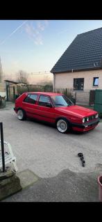 Volkswagen golf 2 GTI 8v, Auto's, Voorwielaandrijving, Stof, Zwart, 5 deurs