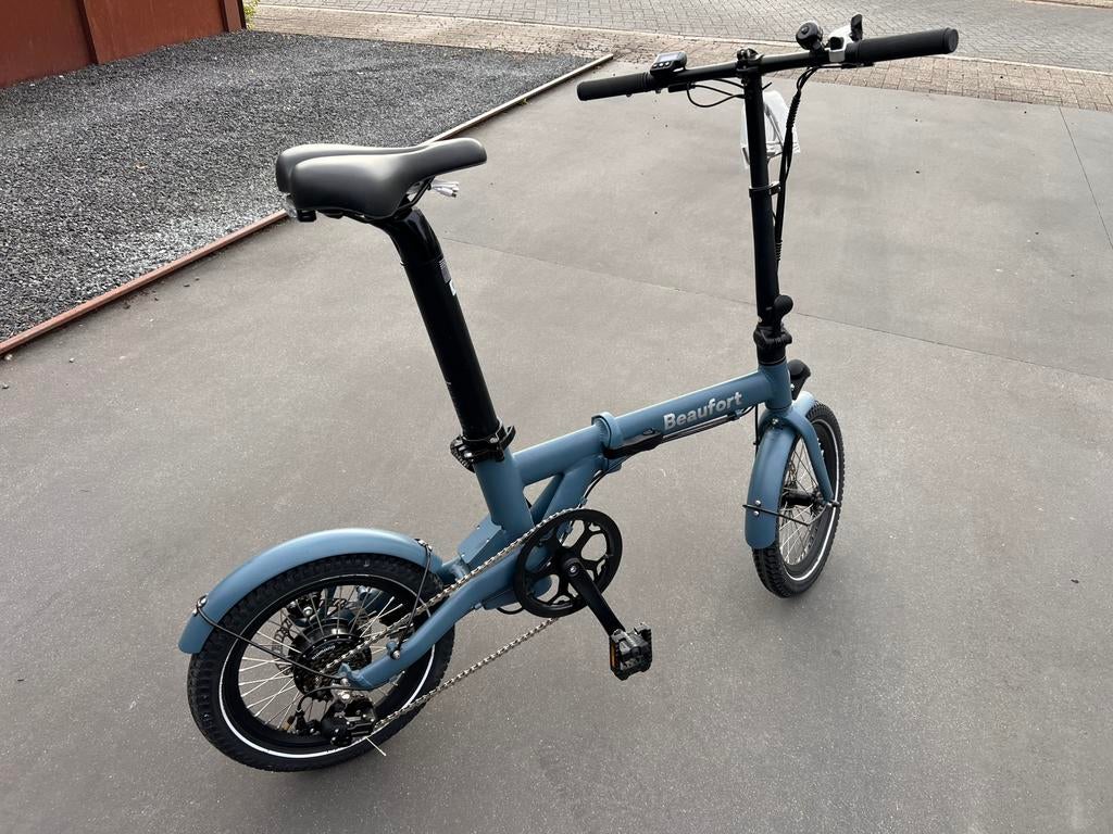 Elektrische plooifiets Beaufort Bobby NIEUW, Fietsen en Brommers, Versnellingen, Nieuw, Totaal opvouwbaar, Ophalen