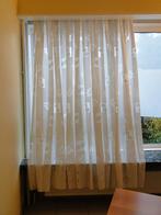 nieuwe glasgordijnen, Huis en Inrichting, Stoffering | Gordijnen en Lamellen, Ophalen, 100 tot 150 cm, Wit, Nieuw