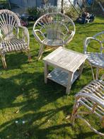 Rieten stoelen rotan, Tuin en Terras, Ophalen, Rotan