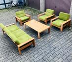 Schitterende vintage meubelset, modulaire zithoek, jaren 70, Enlèvement, Comme neuf, Tissus, Vintage