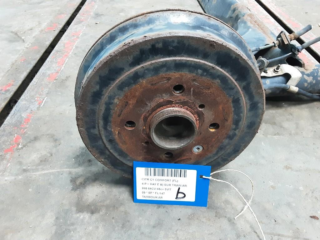 TAMBOUR DE FREIN ARRIÈRE Citroën C1 (01-2005/09-2014), Autos : Pièces & Accessoires, Citroën, Mevr. I. Hauben, Utilisé, Rue de l'Espoir 34 34
4030  GRIVEGNÉE, BE
