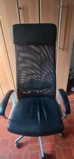 chaise de bureau, Enlèvement, Utilisé, Noir, Chaise de bureau