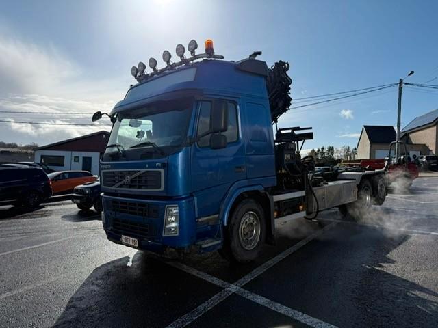 Volvo FM440 containerheffer + HIAB LHS 21T kraan, Auto's, Vrachtwagens, Particulier, Achteruitrijcamera, Airconditioning, Keyless entry