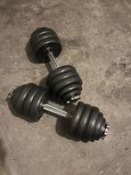 Gewichten En Bank, Enlèvement, Comme neuf, Pectoraux, Banc d'exercice