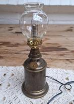 Oud omgebouwd Frans Pigeon lampje voor elektra, Antiquités & Art, Enlèvement ou Envoi