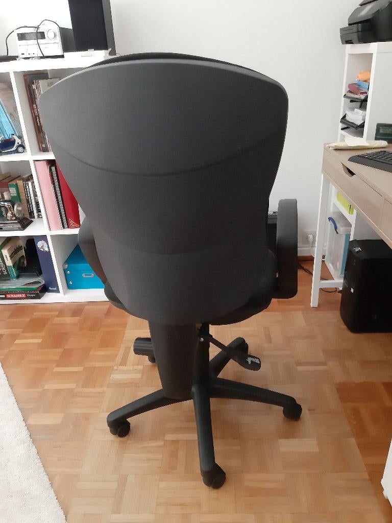 Chaise de bureau, Huis en Inrichting, Bureaustoelen, Ophalen, Gebruikt, Zwart, Bureaustoel