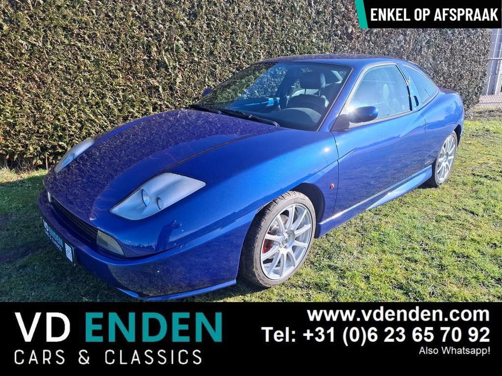 Fiat Coupe Turbo Plus 2.0 16V 195PK, Voorwielaandrijving, Zwart, Blauw, Leder