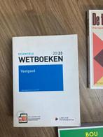 Essentiële Wetboeken Vastgoed 2023 – Larcier Intersentia, Boeken, Ophalen of Verzenden, Zo goed als nieuw, Hogeschool