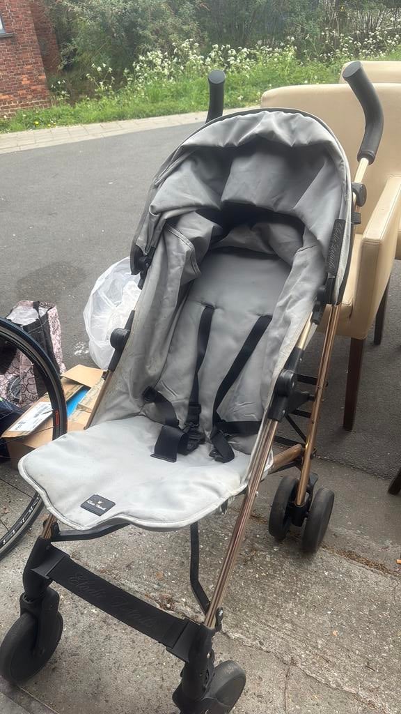 Buggy elodie datails grijs, Kinderen en Baby's, Buggy's, Ophalen, Gebruikt, Overige merken, Verstelbare rugleuning
