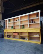 Antieke Boekenkast | Open vakkenkast | Winkelkast #2737, Ophalen of Verzenden