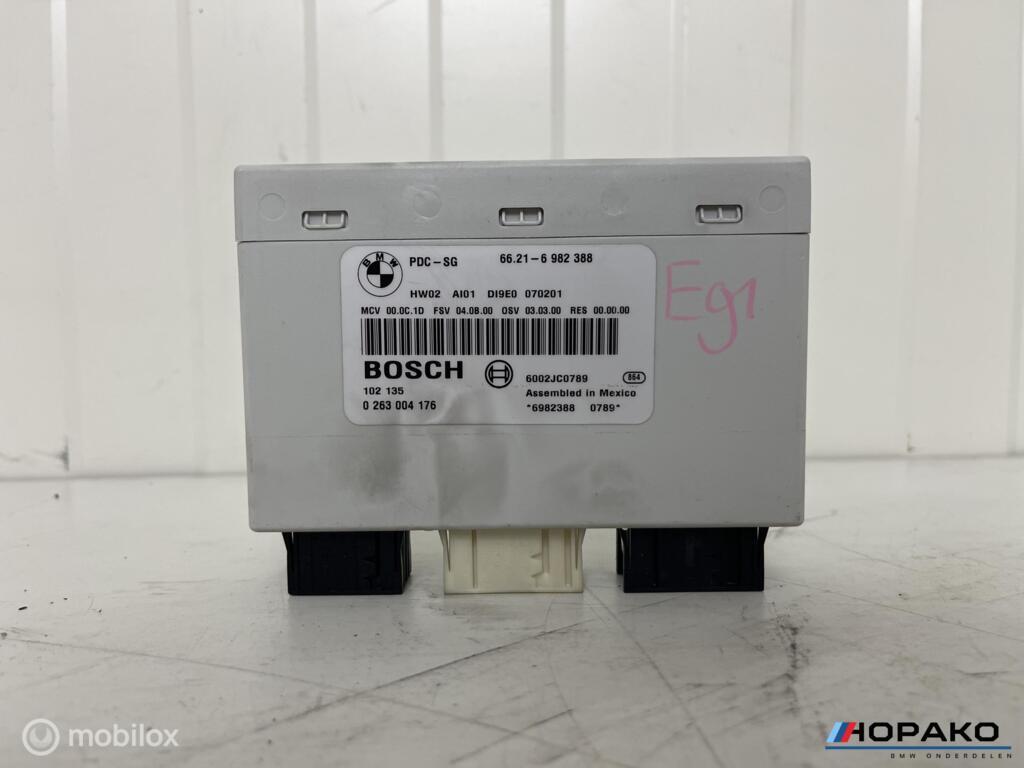 PDC module BMW 3 serie e90 e91 e92 e93 | 66216982388, Auto-onderdelen, Elektronica en Kabels, Gebruikt, Ophalen of Verzenden