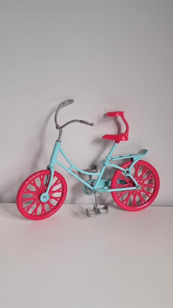 Barbie fiets - Mattel, Kinderen en Baby's, Speelgoed | Poppen, Zo goed als nieuw, Barbie, Ophalen of Verzenden