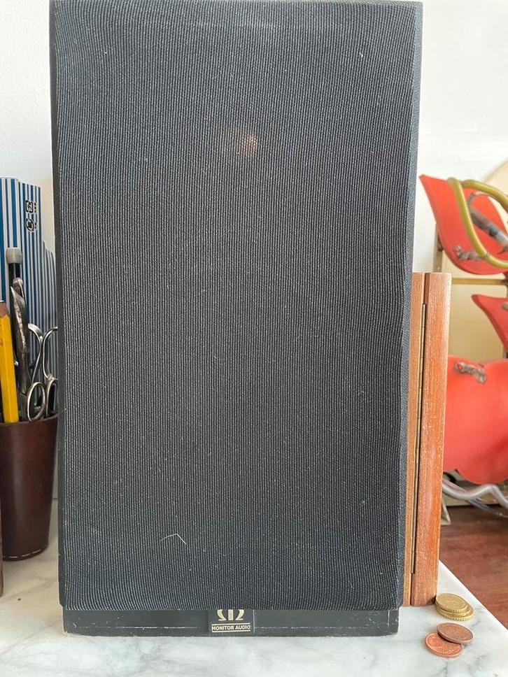 Paire d’enceintes Monitor Audio, Audio, Tv en Foto, Luidsprekerboxen, Gebruikt, Center speaker, 60 tot 120 watt, Overige merken