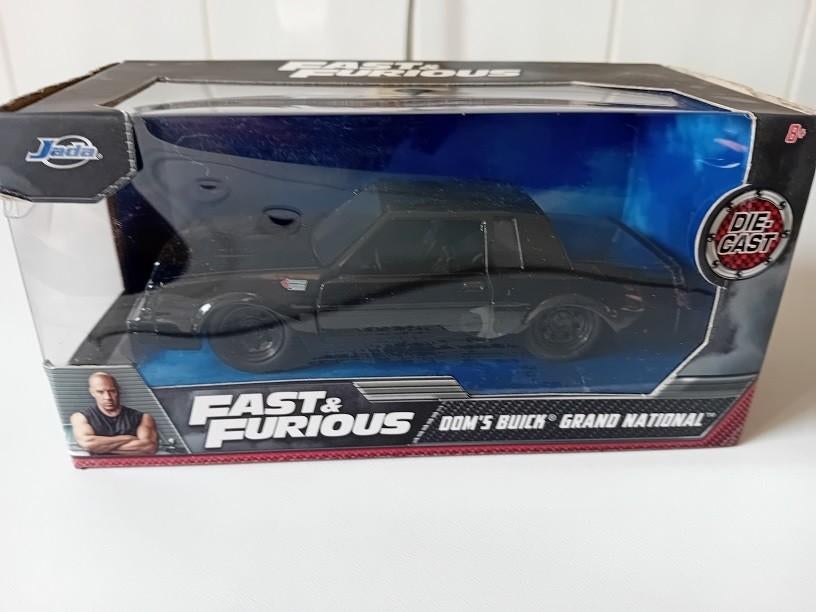 DOM'S BUICK GRAND NATIONAL uit FAST & FURIOUS, Hobby & Loisirs créatifs, Voitures miniatures | 1:32, Enlèvement ou Envoi, Comme neuf