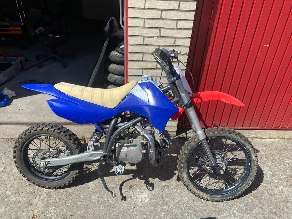 Pitbike 125 rfz voor opmaak of onderdelen, Enlèvement, Utilisé, 4 vitesses, 125 cm³