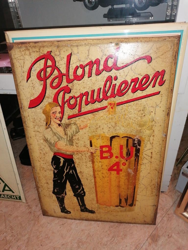 Anciennes bières publicitaires : les peupliers, le mortsel, Collections, Machines | Jukebox, Enlèvement ou Envoi