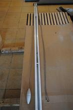 Rail pour store à lamelle, 314 cm, pour 28 lamelles, 200 cm of meer, Gebruikt, Wit, Ophalen