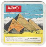 bierviltje 1st Wiel's Egypte, Verzamelen, Biermerken, Verzenden