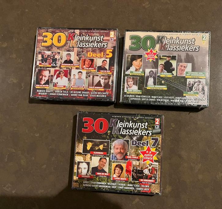 CD's 30 Kleinkunst Klassiekers (nieuw), Cd's en Dvd's, Cd's | Nederlandstalig, Nieuw in verpakking, Pop, Boxset, Ophalen of Verzenden