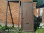 Zeer stevige houten buitendeur, Gebruikt, 225 cm of meer, Hout, Ophalen
