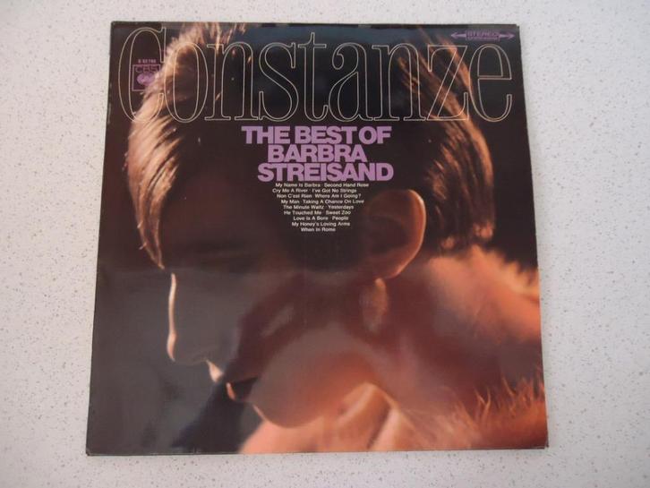 LP The Best of "Barbra Streisand"  anno 1968., Cd's en Dvd's, Vinyl | Pop, Zo goed als nieuw, 1960 tot 1980, 12 inch, Ophalen of Verzenden
