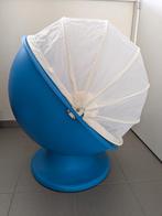 Kinderstoel Ikea PS Lömsk blauw/wit, Ophalen, Zo goed als nieuw, Stoel(en)