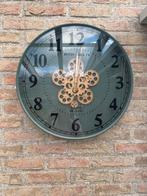 wanduurwerk, Huis en Inrichting, Woonaccessoires | Klokken, Ophalen, Zo goed als nieuw, Analoog, Wandklok