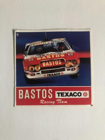 autocollant Lancia 037 Rallye Bastos Patrick Snijers, Enlèvement ou Envoi, Utilisé, Voitures